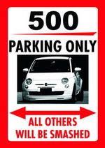 500 PARKING ONLY